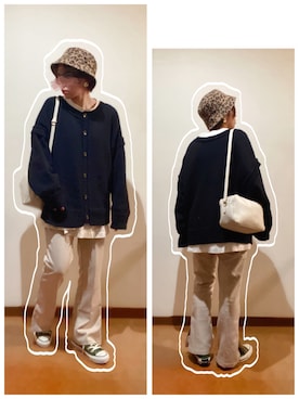 hi-☻*さん（レディース・150cm）の冬コーディネート