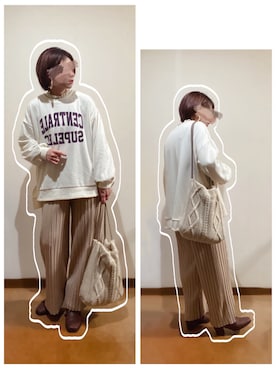 hi-☻*さん（レディース・150cm）の冬コーディネート