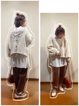 hi-☻*さん(レディース・150cm)の冬コーディネート