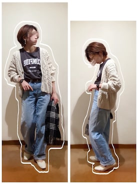 hi-☻*さん（レディース・150cm）の冬コーディネート