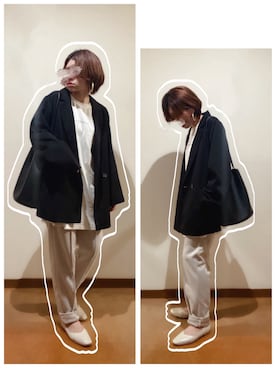 hi-☻*さん（レディース・150cm）の冬コーディネート
