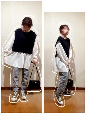 hi-☻*さん（レディース・150cm）の春コーディネート