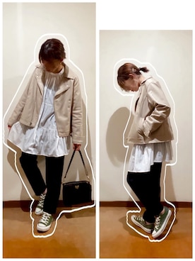 hi-☻*さん（レディース・150cm）の春コーディネート