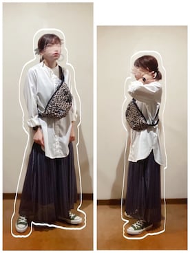 「mel（メル）のアイテム」を使った、hi-☻*さん（レディース・150cm）の春コーディネート