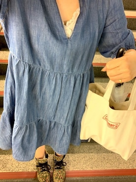 「DOCKERS（ドッカーズ）のアイテム」を使った、さおちんさん（レディース・152cm）の春コーディネート