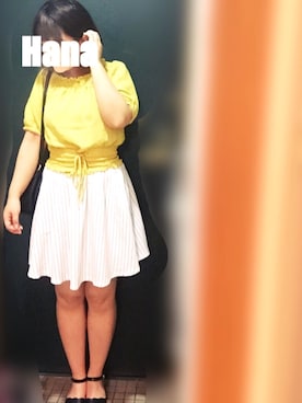 「ドラフトマジェ」｜華さん（レディース・148cm）の夏コーディネート
