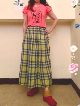 「CROSS（クロス）のアイテム」を使った、ningningleeさん（レディース・169cm）の春コーディネート