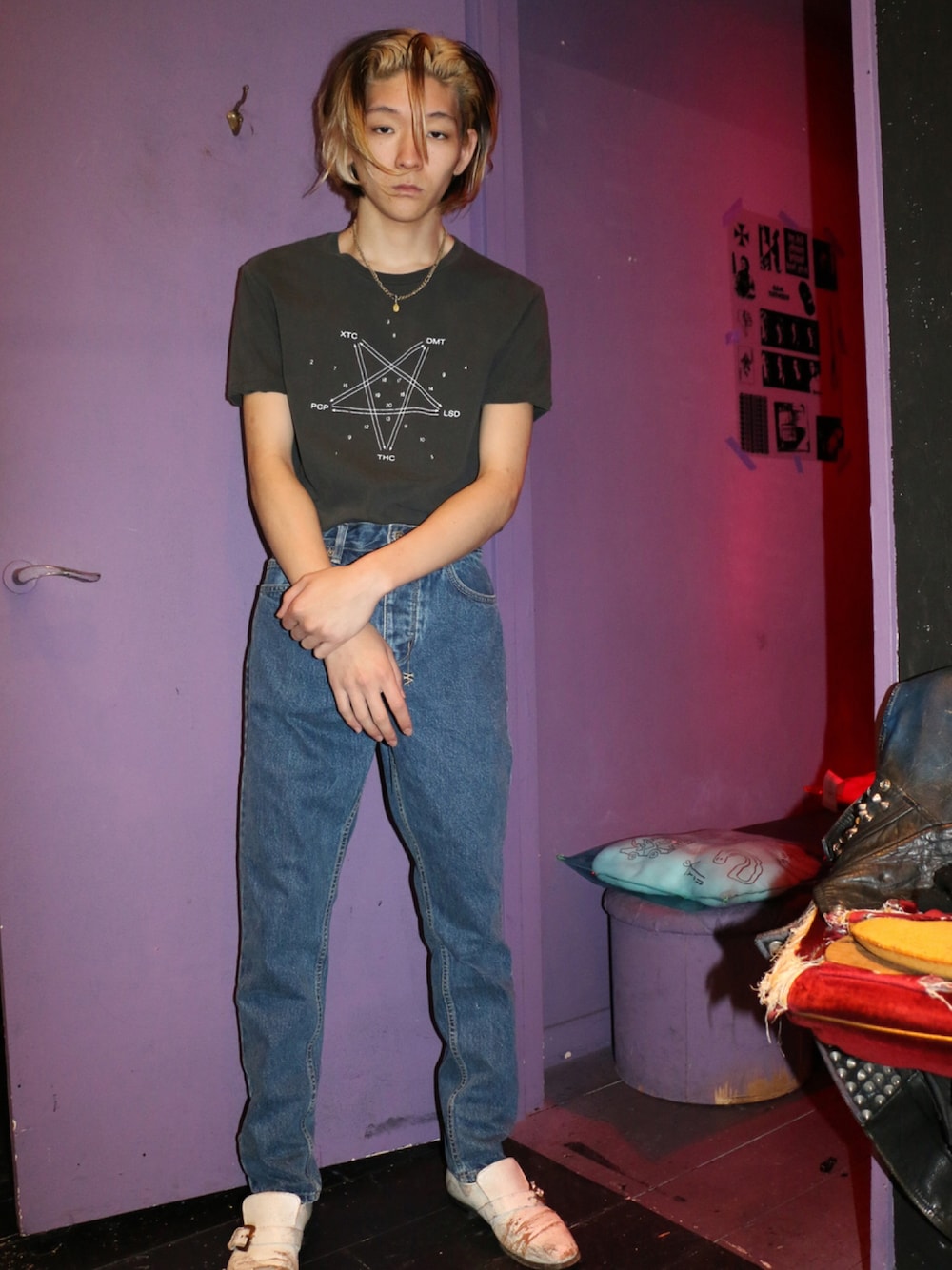 KSUBI（スビ）の「KSUBI WOLF GANG OLD SKOOL (5000003542)（デニム 