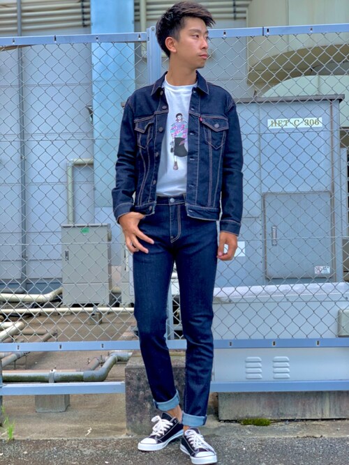 五十嵐大輔 ライトオン Levi Sのデニムパンツを使ったコーディネート Wear 五十嵐大輔 ライトオン Levi Sのデニムパンツを使ったコーディネート Wear