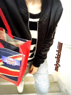 「岩盤浴」｜miyukichiiiii🐱さん（レディース・156cm）の冬コーディネート