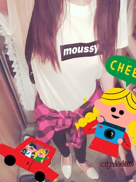 「腰巻きシャツ」｜miyukichiiiii🐱さん（レディース・156cm）の春コーディネート