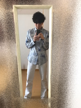 「Calvin Klein（カルバン・クライン）のアイテム（その他アウター）」を使った、kazuさん（メンズ・173cm）の秋コーディネート