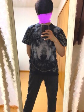 「FRUIT OF THE LOOM（フルーツオブザルーム）のアイテム（シャツ/ブラウス）」を使った、kazuさん（メンズ・173cm）の秋コーディネート