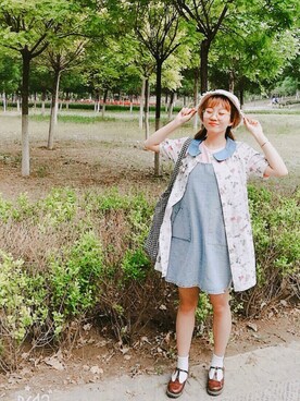 花畑咩さんのコーディネート