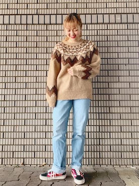 yuzuさん（レディース・158cm）の冬コーディネート