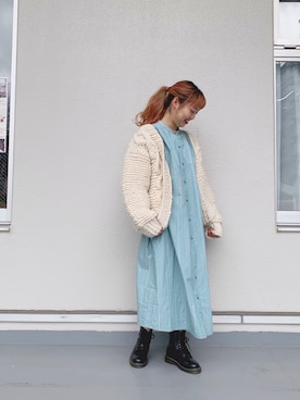 「なつゆずコーデ」｜yuzuさん（レディース・158cm）の冬コーディネート