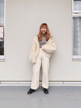 「なつゆずコーデ」｜yuzuさん（レディース・158cm）の冬コーディネート