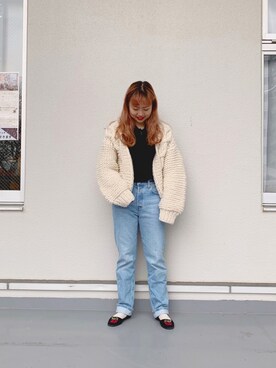 yuzuさん（レディース・158cm）の冬コーディネート