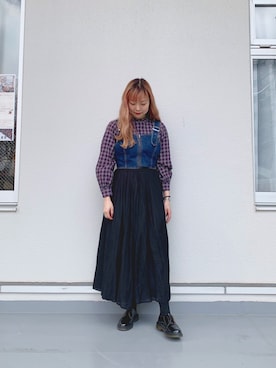 yuzuさん（レディース・158cm）の冬コーディネート