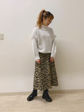 「なつゆずコーデ」｜yuzuさん（レディース・158cm）の冬コーディネート