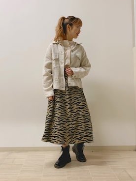 「なつゆずコーデ」｜yuzuさん（レディース・158cm）の冬コーディネート