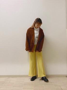「なつゆずコーデ」｜yuzuさん（レディース・158cm）の冬コーディネート