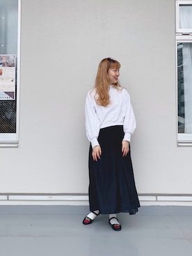 yuzuさん（レディース・158cm）の冬コーディネート