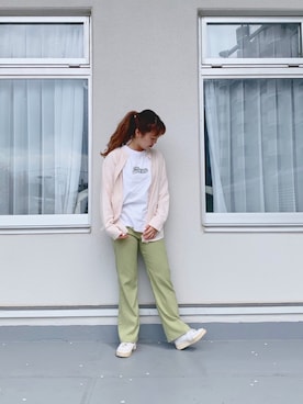 「大人ガーリー」｜「アイテム（その他）」を使った、yuzuさん（レディース・158cm）の春コーディネート