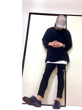 「SOYOUS（ソユーズ）のアイテム（パンツ）」を使った、あっ きーらさん（メンズ・172cm）の夏コーディネート