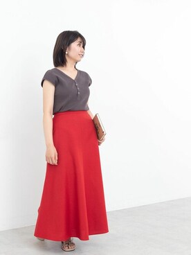 赤いスカート の人気ファッションコーディネート Wear