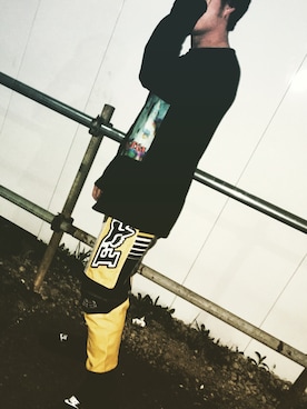 「FOXのアイテム」を使った、E08さん（メンズ・165cm）の春コーディネート