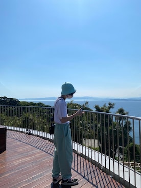 「Dr. Martens（ドクターマーチン）のアイテム（バッグ）」を使った、seiyaさん（メンズ・170cm）の夏コーディネート