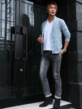 「A.S.M（エーエスエム）のアイテム」を使った、admix_japanさん（メンズ・182cm）の冬コーディネート