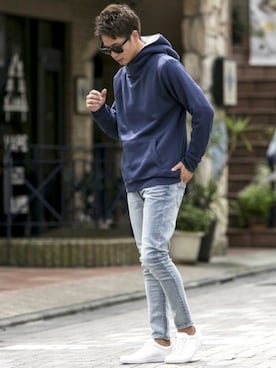 「A.S.M（エーエスエム）のアイテム」を使った、admix_japanさん（メンズ・182cm）の冬コーディネート