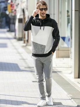 「ADMIX/ATELIER SAB MEN（アドミックスアトリエサブメン）のアイテム」を使った、admix_japanさん（メンズ・182cm）の春コーディネート