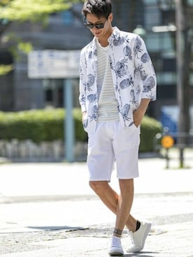 「A.S.M（エーエスエム）のアイテム」を使った、admix_japanさん（メンズ・182cm）の春コーディネート