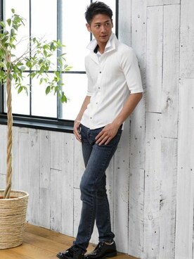 「A.S.M（エーエスエム）のアイテム」を使った、admix_japanさん（メンズ・182cm）の春コーディネート