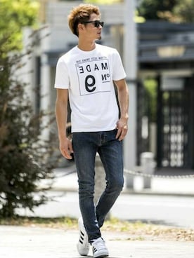 「A.S.M（エーエスエム）のアイテム」を使った、admix_japanさん（メンズ・182cm）の夏コーディネート