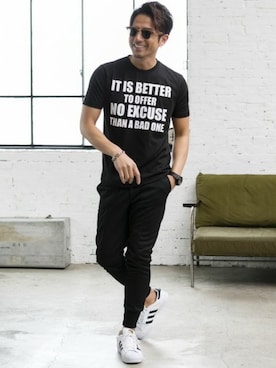 「A.S.M（エーエスエム）のアイテム」を使った、admix_japanさん（メンズ・182cm）の夏コーディネート