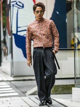 「A.S.M（エーエスエム）のアイテム」を使った、admix_japanさん（メンズ・182cm）の夏コーディネート