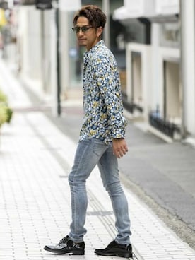 「A.S.M（エーエスエム）のアイテム」を使った、admix_japanさん（メンズ・182cm）の夏コーディネート