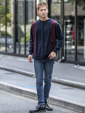 「A.S.M（エーエスエム）のアイテム」を使った、admix_japanさん（メンズ・182cm）の秋コーディネート