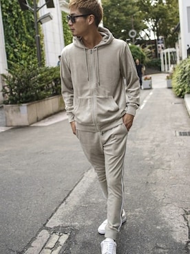 「A.S.M（エーエスエム）のアイテム」を使った、admix_japanさん（メンズ・182cm）の秋コーディネート