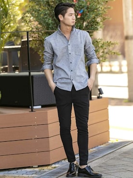 「A.S.M（エーエスエム）のアイテム」を使った、admix_japanさん（メンズ・182cm）の春コーディネート