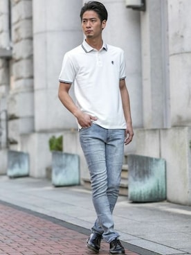 「A.S.M（エーエスエム）のアイテム」を使った、admix_japanさん（メンズ・182cm）の夏コーディネート