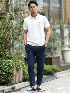 「A.S.M（エーエスエム）のアイテム」を使った、admix_japanさん（メンズ・182cm）の夏コーディネート