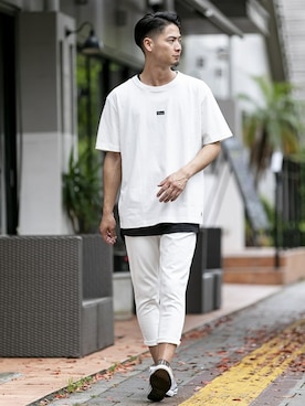 「レア」｜admix_japanさん（メンズ・182cm）の夏コーディネート