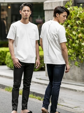 「A.S.M（エーエスエム）のアイテム」を使った、admix_japanさん（メンズ・182cm）の夏コーディネート