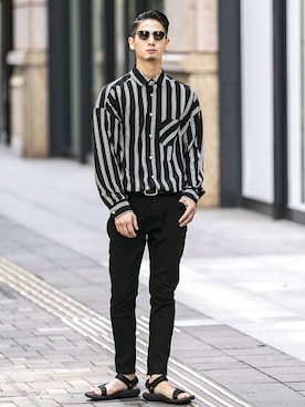 「A.S.M（エーエスエム）のアイテム」を使った、admix_japanさん（メンズ・182cm）の秋コーディネート