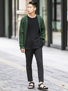 「A.S.M（エーエスエム）のアイテム」を使った、admix_japanさん（メンズ・182cm）の秋コーディネート